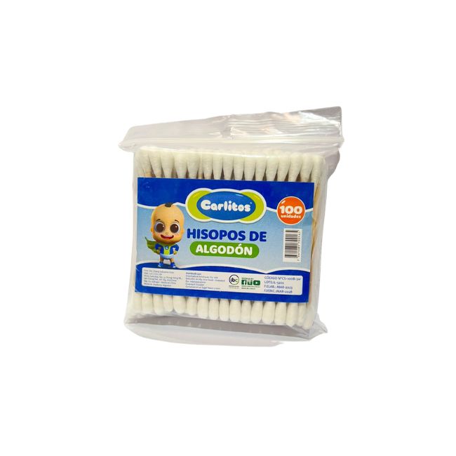 *COTONETES CARLITOS 100