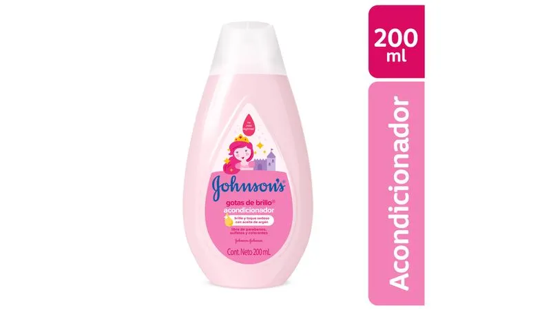 ACONDICIONADOR JOHNSON GOTAS DE BRILLO 200 ML