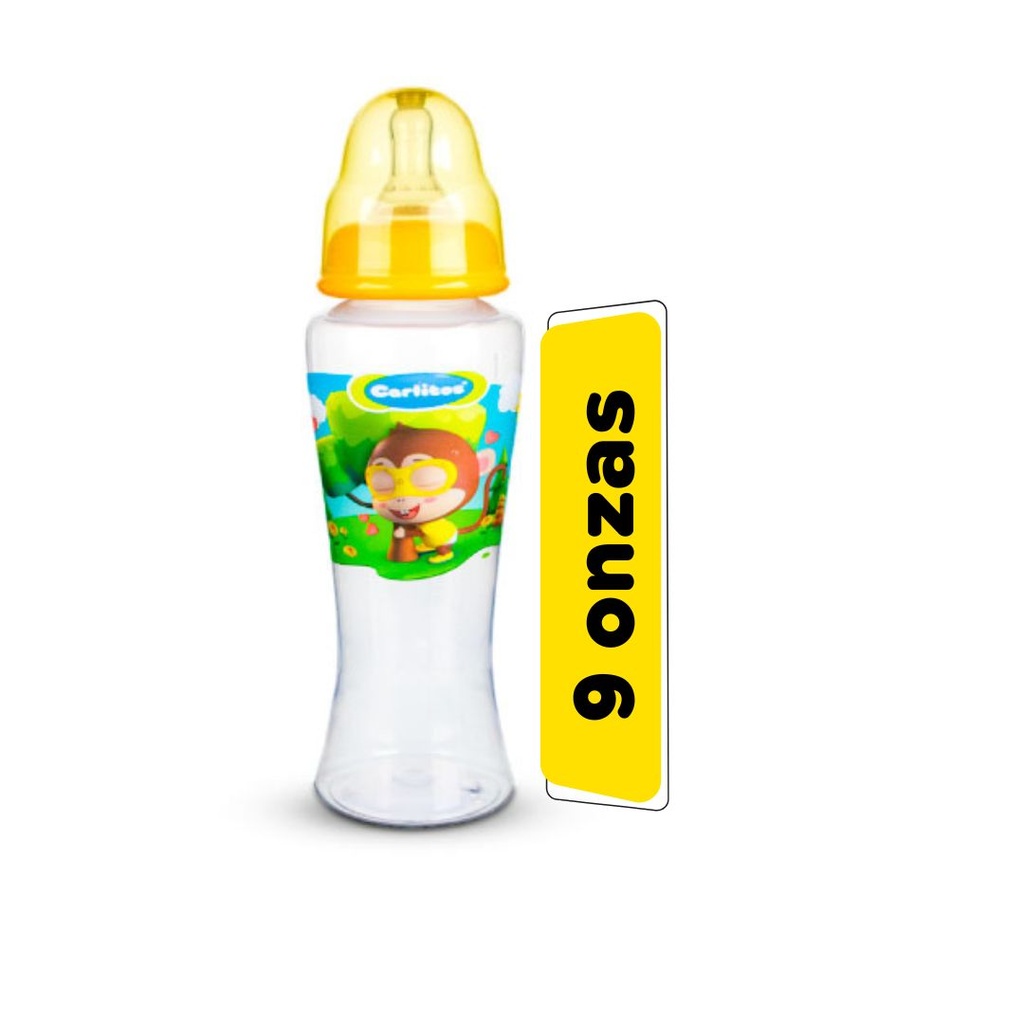 BIBERON CARLITOS CURVO 9OZ 0035