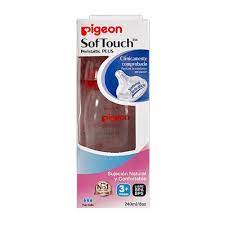 BIBERON PIGEON CUELLO ANCHO 8OZ