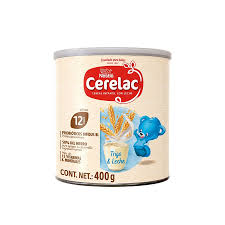 CERELAC TRIGO Y LECHE 12+ 400GR