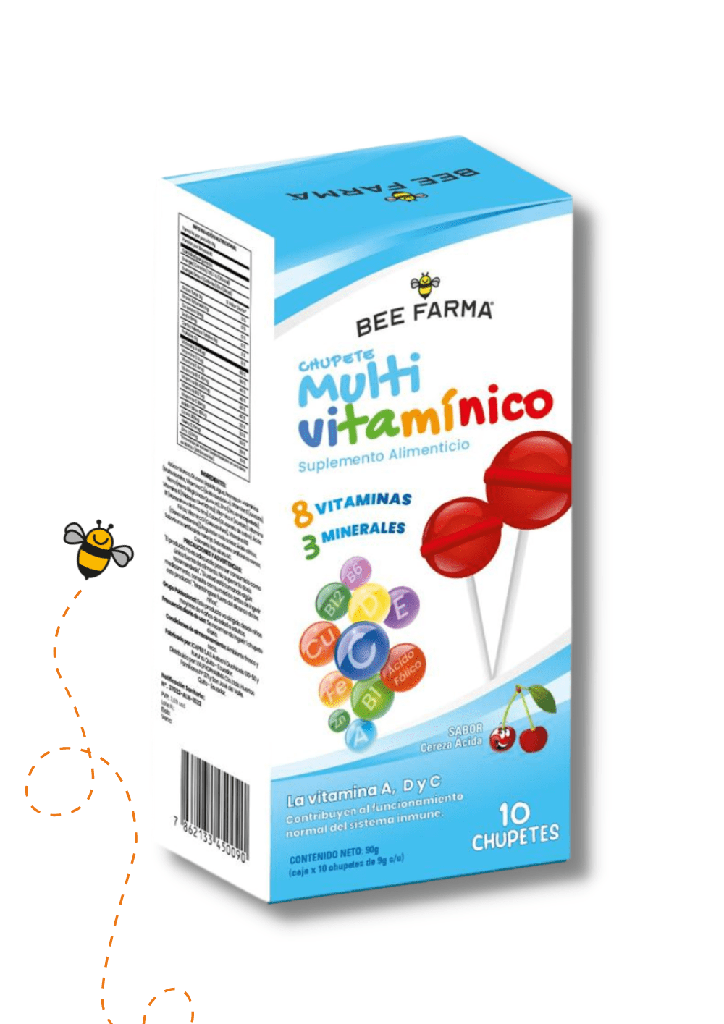 CHUPETES MULTIVITAMINA 10U