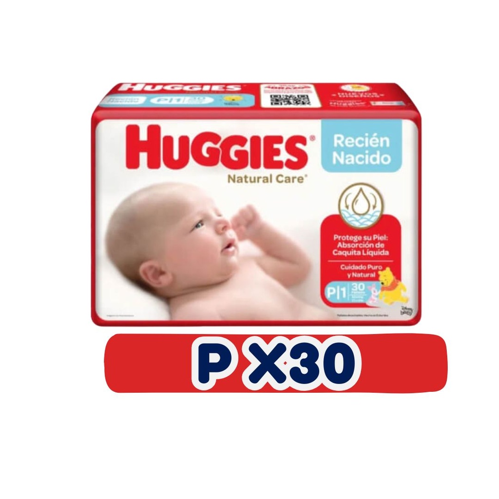 HUGGIES NATURAL CARE P 30