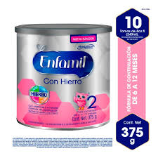 LECHE ENFAMIL 2 HIERRO X 375 GR