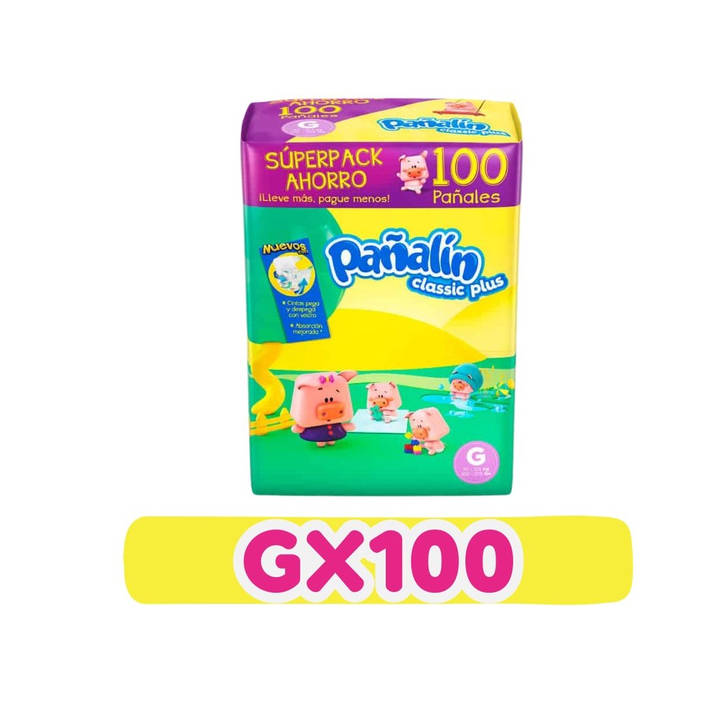 PAÑALIN CLASICO G 100