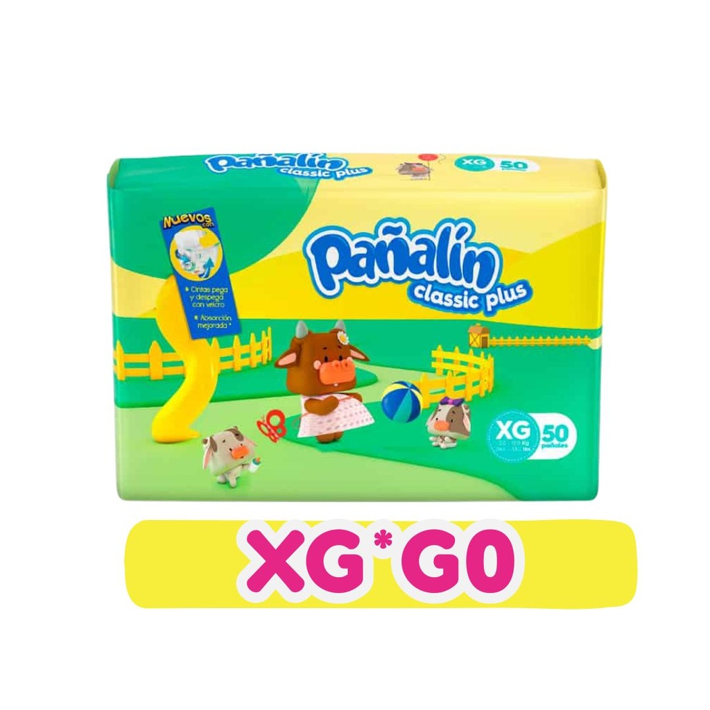 PAÑALIN CLASICO XG50