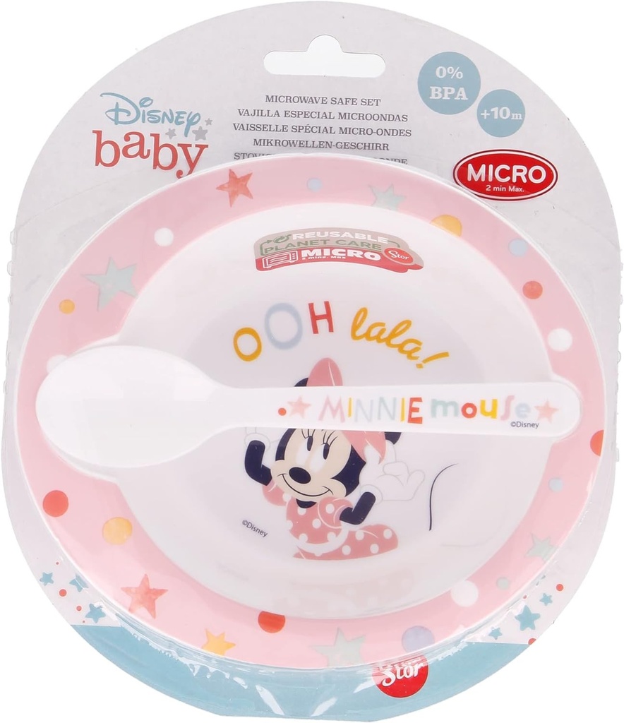 PLATO + CUCHARA DISNEY