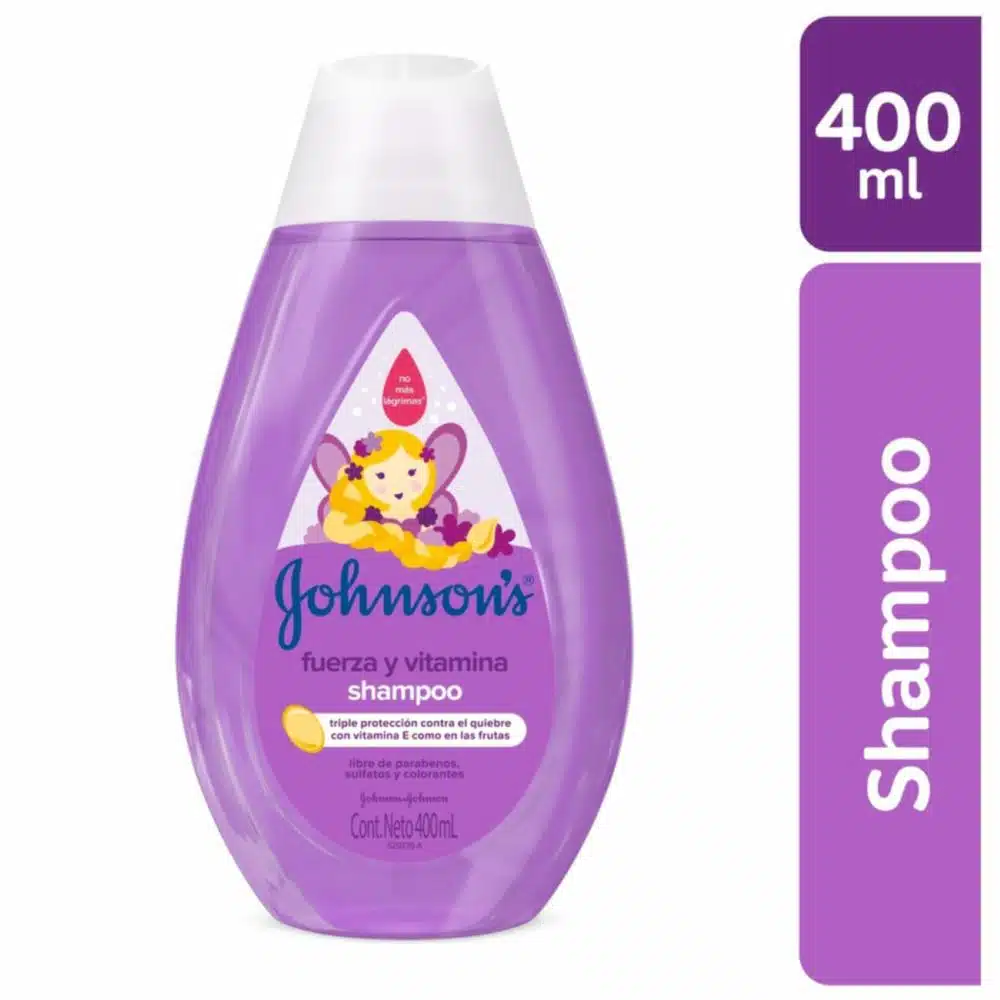 SHAMPOO JOHNSON FUERZA Y VITAMINA 400ML
