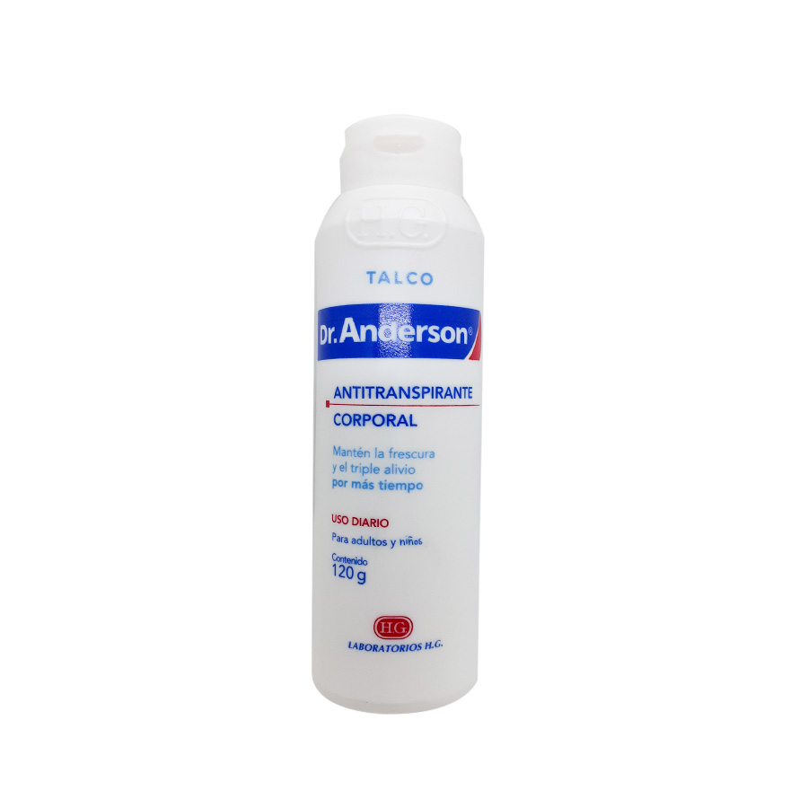 TALCO DEL DR ANDERSON 120G