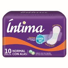 TOALLA FEMENINA INTIMAS NORMAL10