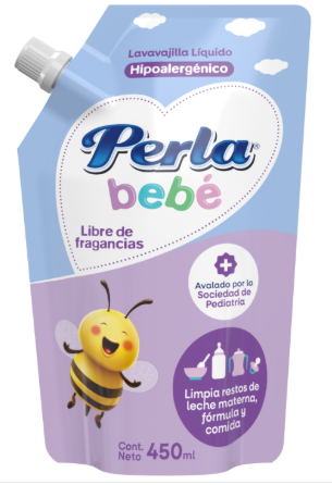 PROMO JABON LIQUIDO LAVAVAJILLA PERLA BEBE