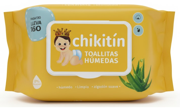 PROMO TOALLA HUMEDA CHIKITIN 160