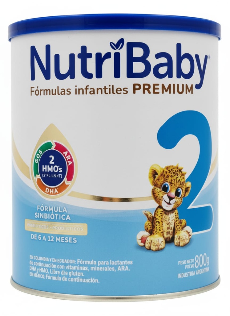 LECHE NUTRIBABY PREMIUM 2 800GR