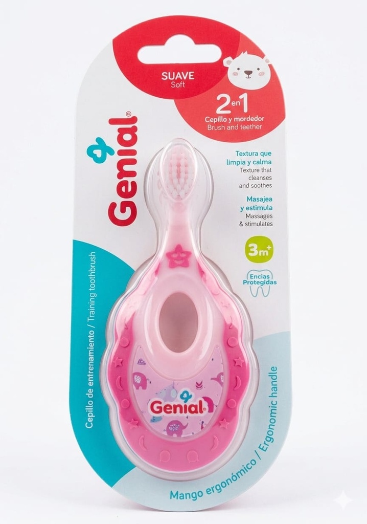 *CEPILLO CON MORDEDOR GENIAL