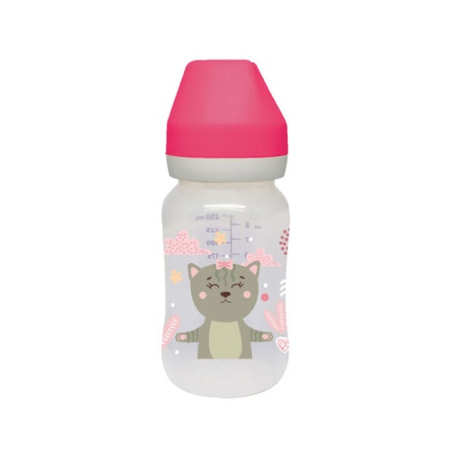 BIBERON BABY CUELLO ANCHO ESTAMPADO 8OZ