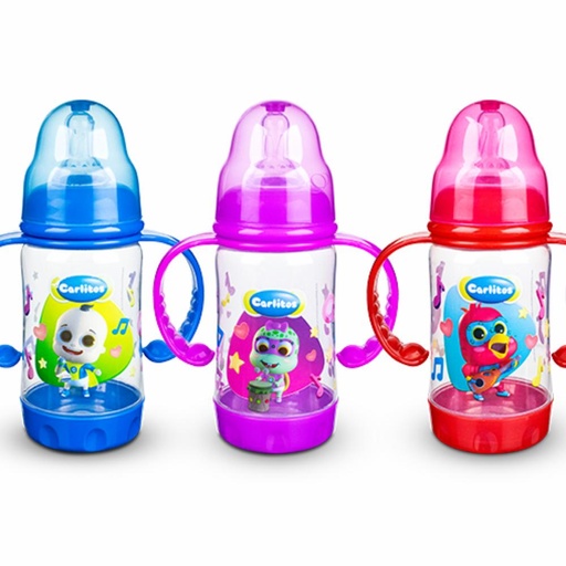 BIBERON CARLITOS AGARRADERA 4-5OZ