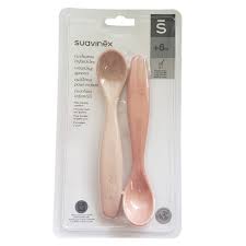 CUCHARA INFANTIL SUAVINEX ROSADA X 2