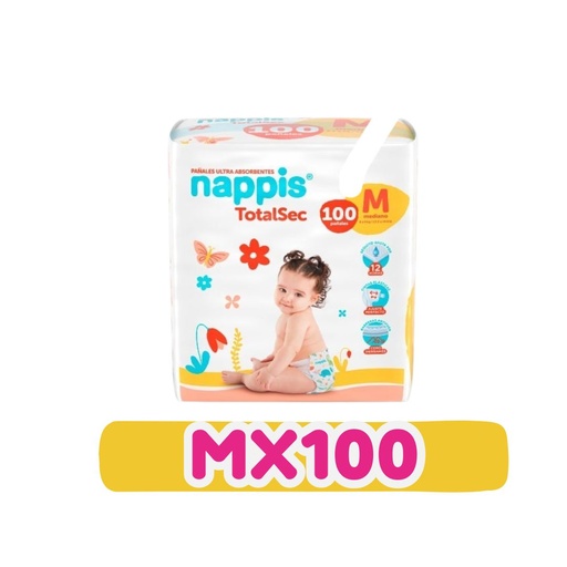 NAPPIS TOTAL SEC M 100