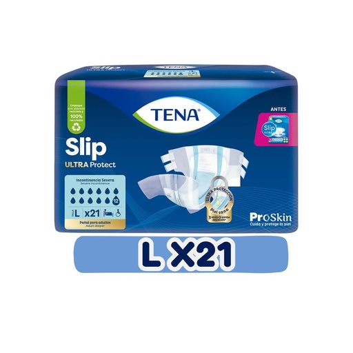 PAÑAL ADULTO TENA SLIP L 21