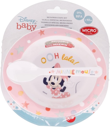 PLATO + CUCHARA DISNEY