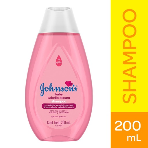 SHAMPOO JOHNSON OSCURO 200ML