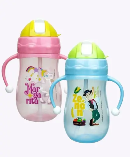 TAZA CARLITOS CON BOQUILLA 360ML