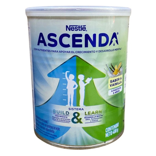 SUPLEMENTO ASCENDA VAINILLA 400GR