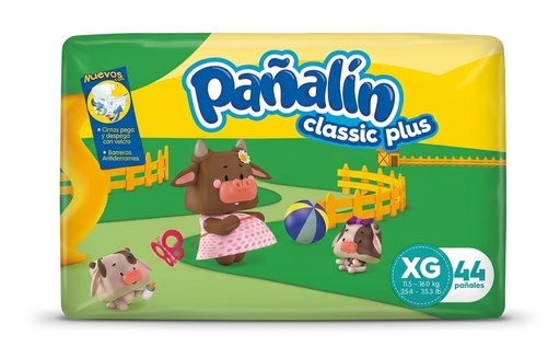 PAÑALIN CLASICO XG 44
